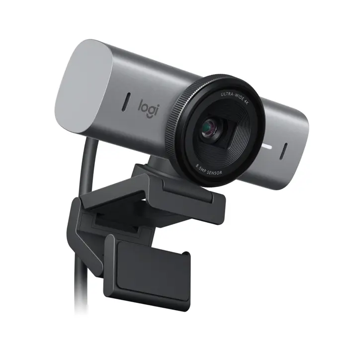 Logitech MX Brio 705 for Business webcam 8.5 MP 4096 x 2160 pixels USB 3.2 Gen 1 (3.1 Gen 1) Aluminium, Black