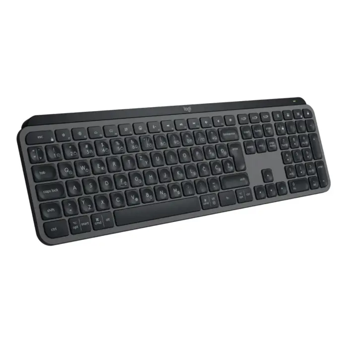 Logitech MX Keys S bežična bluetooth tipkovnica, siva (920-011591)