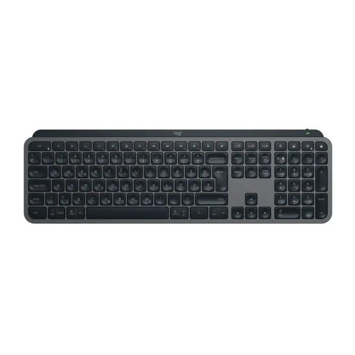 Logitech MX Keys S bežična bluetooth tipkovnica, siva (920-011591)