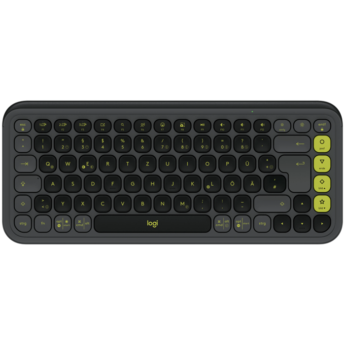 LOGITECH POP ICON KEYS - GRAPHITE - US INTL - BT  - INTNL-973