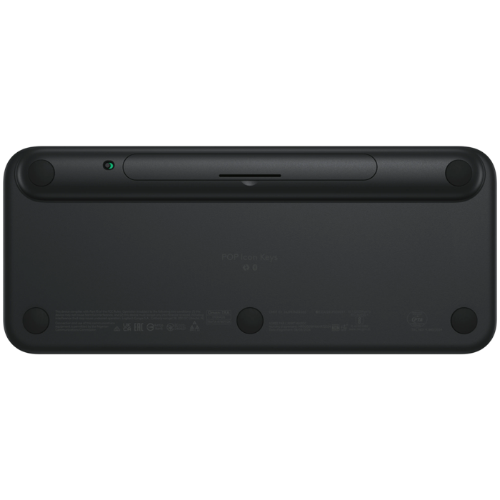LOGITECH POP ICON KEYS - GRAPHITE - US INTL - BT  - INTNL-973