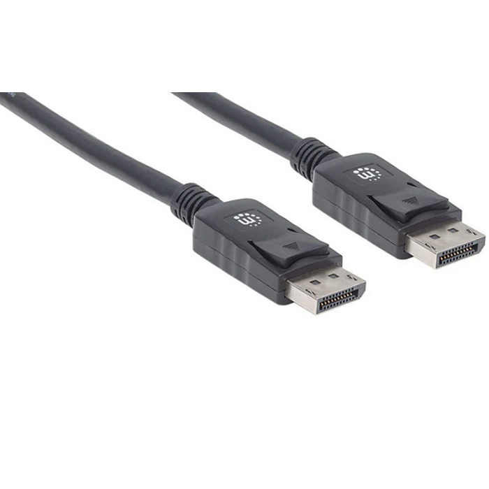 Manhattan kabel DP-DP M/M, 4K@60Hz, 2m, crni