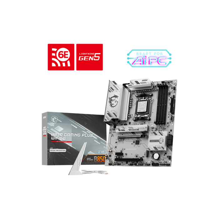 Matična MSI B850 GAMING PLUS WIFI6E, S.AM5
