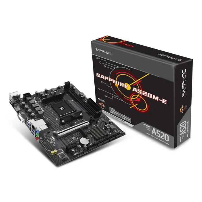Matična ploča SAPPHIRE A520M-E, 2xDDR4, S.AM4