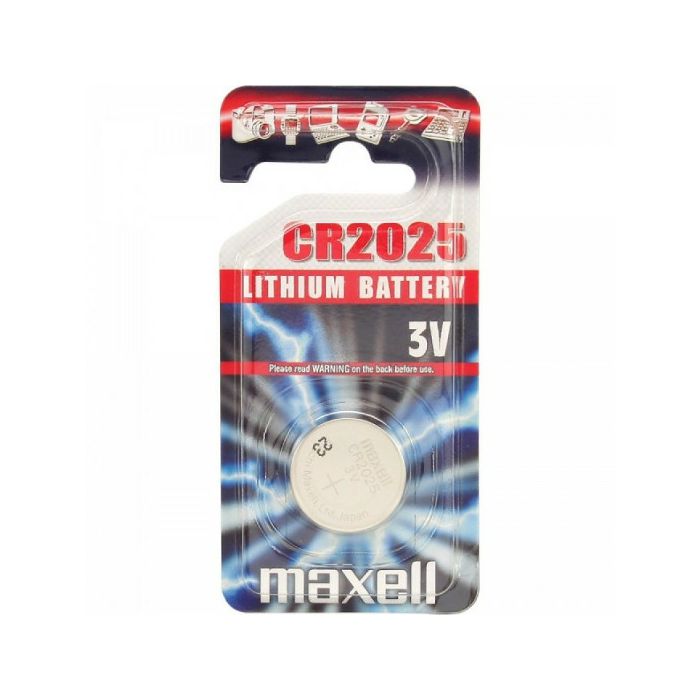 Maxell lit. dugmasta baterija CR2025, 1 komad