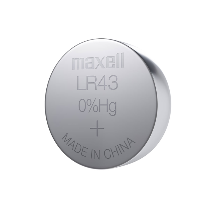 Maxell alk. dugm. baterija LR43,10kom, 5x2