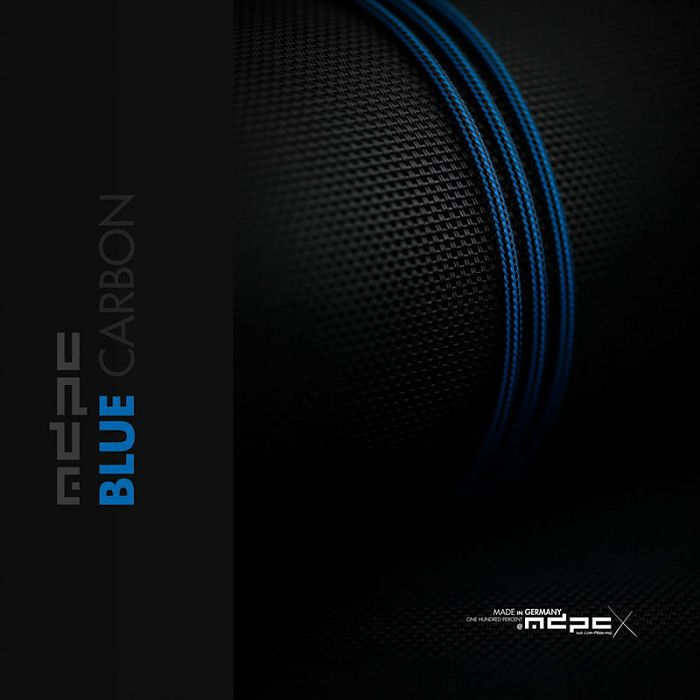 MDPC-X Navlaka XTC - Blue Carbon (crna/plava), 1m SL-XTC-BMB