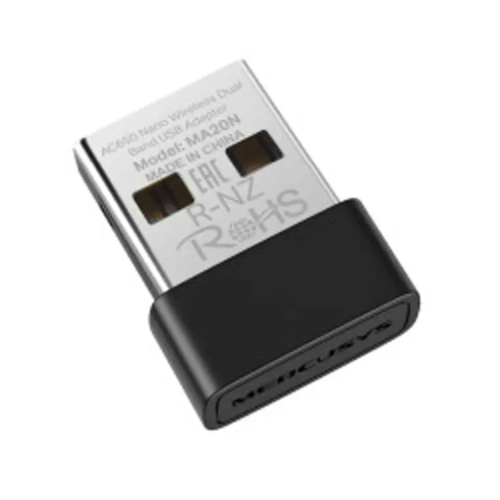 MERCUSYS AC650 Nano Wireless Dual Band USB Adapter