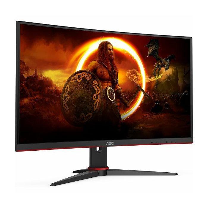Monitor AOC 27" C27G2AE, VA, gaming, AMD FreeSync Premium 165Hz, 1ms, VGA, 2xHDMI, DP, Zvučnici, Zakrivljeni 1500R, Full HD