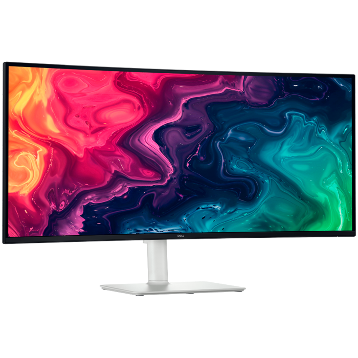 Monitor Dell 34 Plus S3425DW Curved, 3440x1440, WQHD, 120Hz, VA Antiglare, 21:9, 3000:1, 300 cd/m2, 5ms/3ms/1ms, AMD FreeSync Premium, 178/178, 2xHDMI, 2xUSB-C, 2xUSB-A, 2x 5W Speakers, Tilt, Slant,