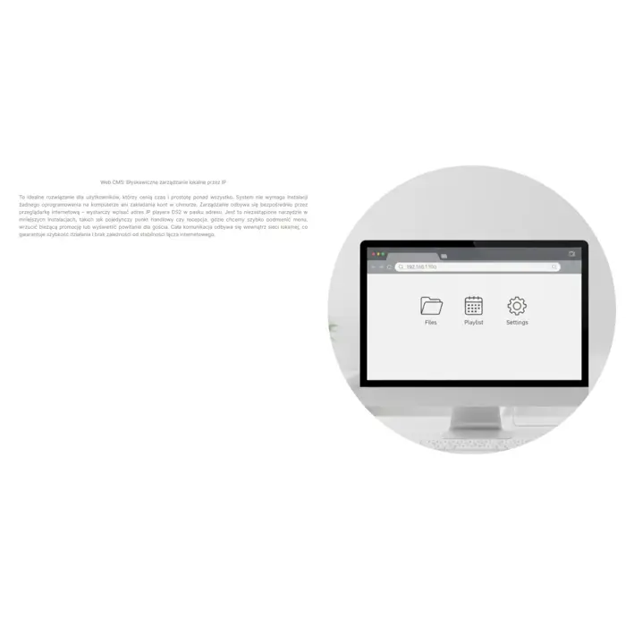 Monitor informacyjny Avtek DS2 55