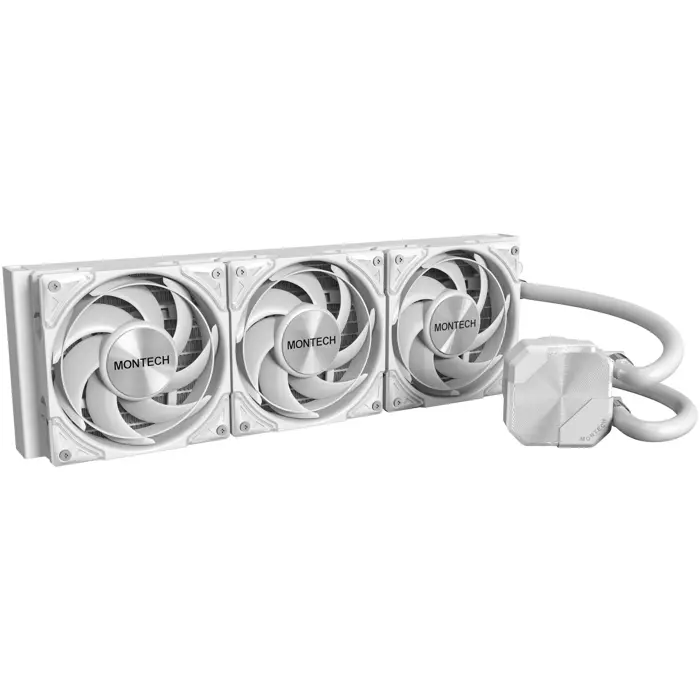Montech HyperFlow Silent AiO Vodeno hlađenje - 360mm, white-HYPERFLOW SILENT 360 (W)