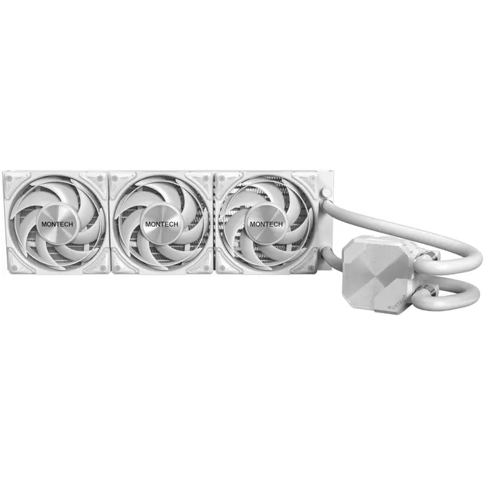 Montech HyperFlow Silent AiO Vodeno hlađenje - 360mm, white-HYPERFLOW SILENT 360 (W)