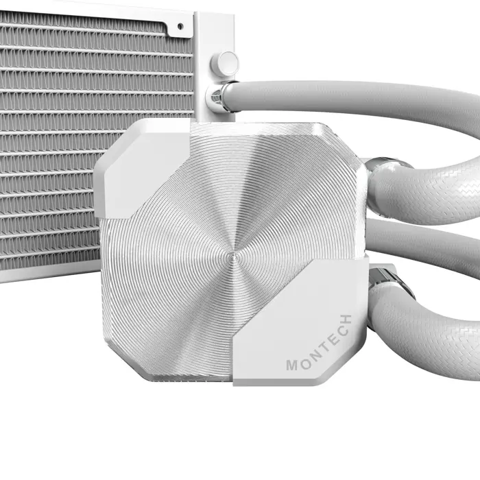 Montech HyperFlow Silent AiO Vodeno hlađenje - 360mm, white-HYPERFLOW SILENT 360 (W)