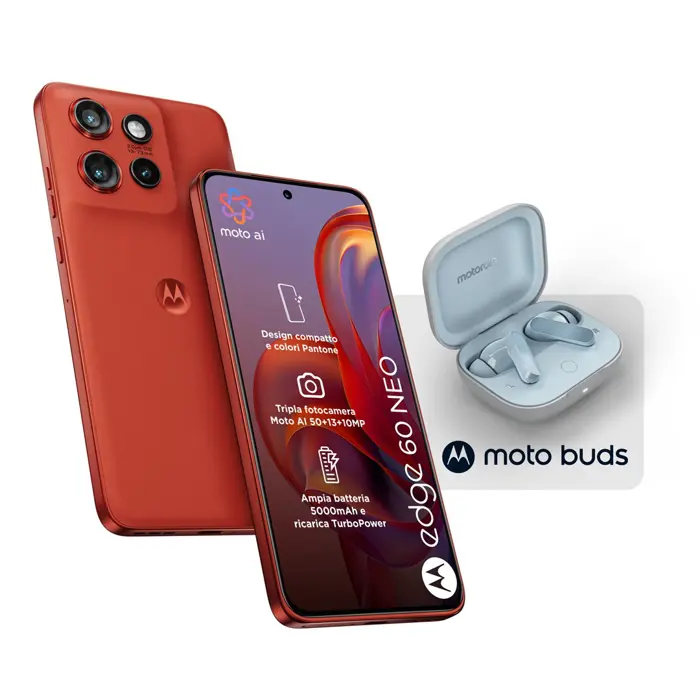 Motorola Edge 60 Neo 8/256GB Poinciana + Buds Moto