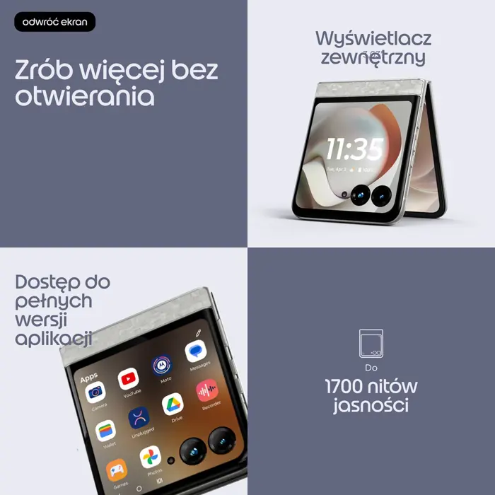Motorola edge 70 fusion 17.2 cm (6.78") Dual SIM Android 16.0 5G USB Type-C 8 GB 256 GB 5200 mAh Violet