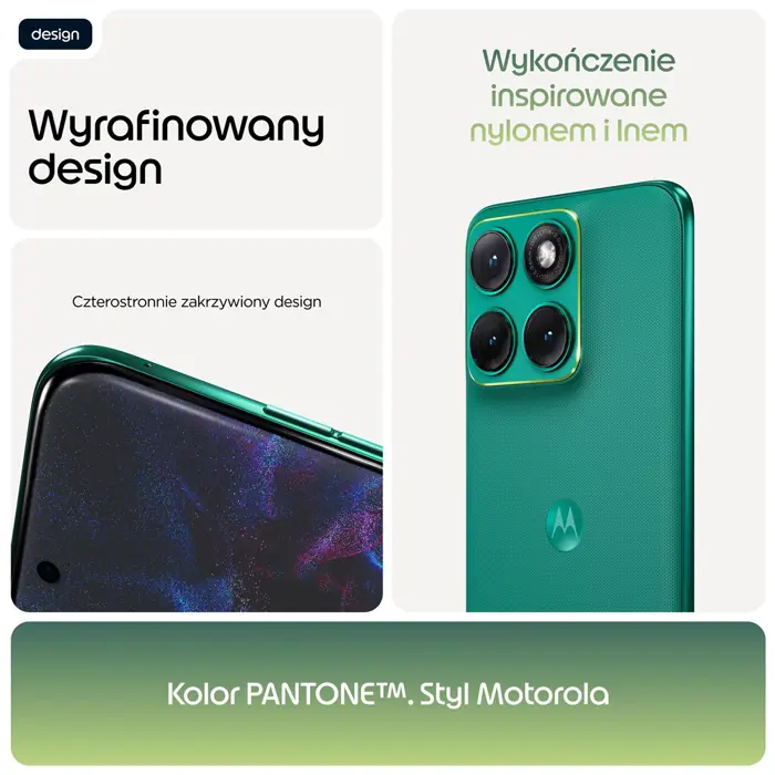 Motorola Moto Edge 70 Fusion 5G 8/256 GB Sport Green (green) smartphone