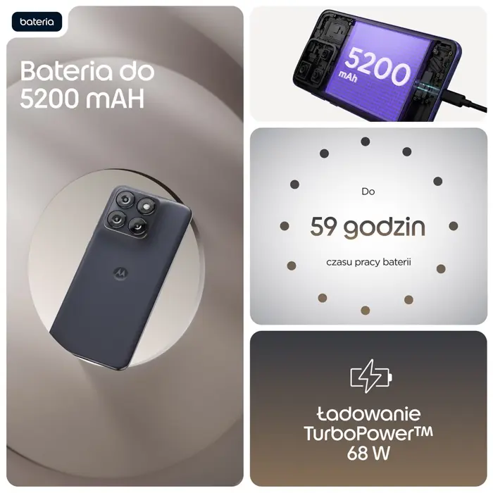 Motorola Moto Edge 70 Fusion 5G 8/256GB Silhouette