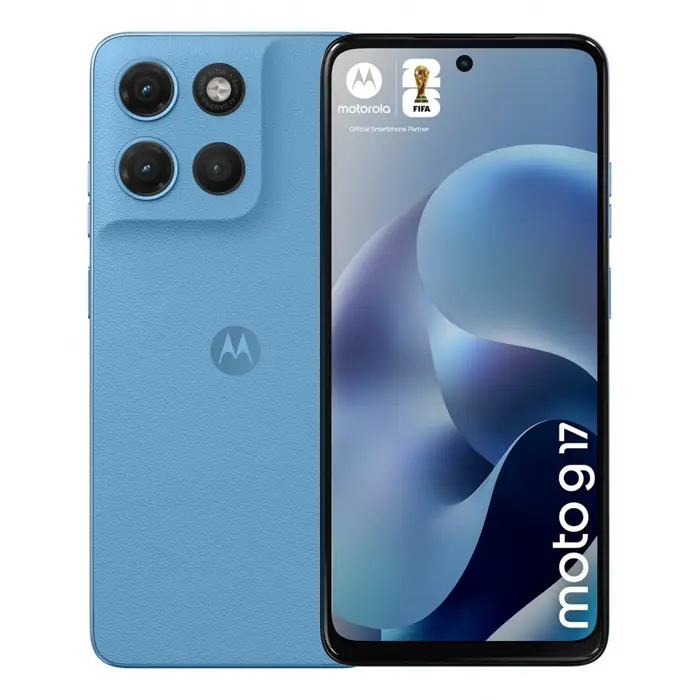 Motorola moto g17 17.1 cm (6.72") Dual SIM Android 15 USB Type-C 8 GB 128 GB 5200 mAh Blue