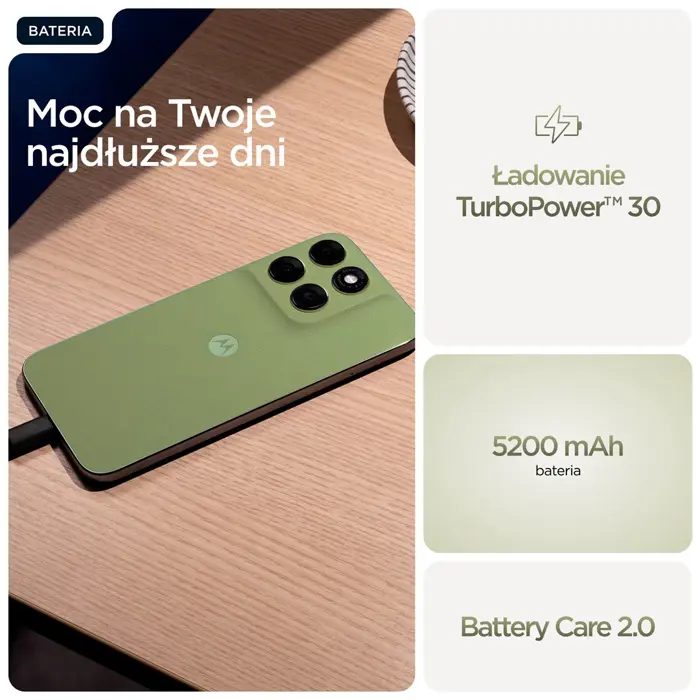 Motorola moto g67 17.3 cm (6.8") Hybrid Dual SIM Android 16.0 5G USB Type-C 4 GB 128 GB 5200 mAh Green