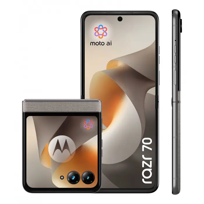 Motorola razr 70 17.5 cm (6.9") Dual SIM Android 16.0 5G USB Type-C 8 GB 256 GB 4800 mAh Stone colour