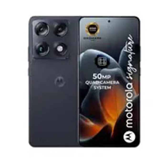 Motorola signature 17.2 cm (6.78") Dual SIM Android 16.0 5G USB Type-C 16 GB 512 GB 5200 mAh Dark Blue