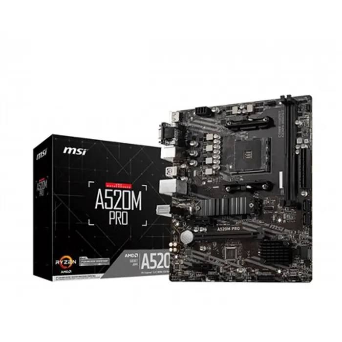 MSI A520M PRO Socket AM4 micro ATX
