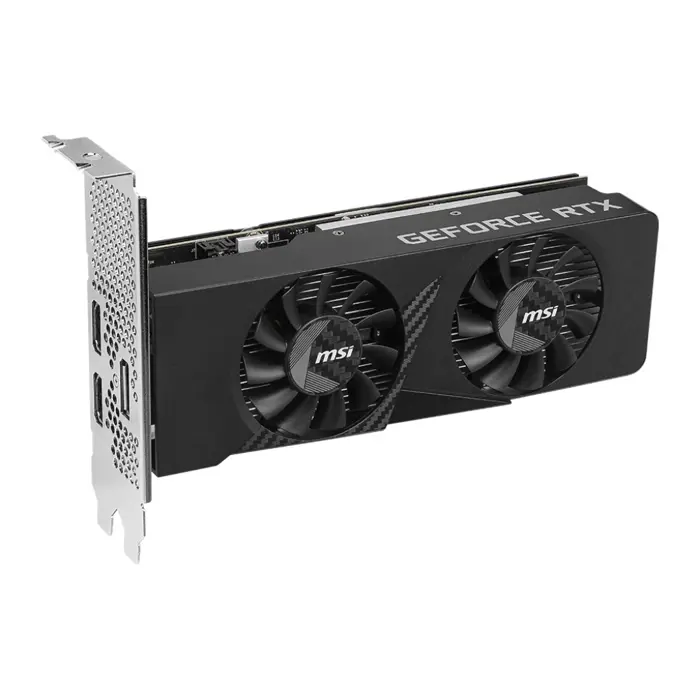 MSI GEFORCE RTX 3050 LP E 6G OC graphics card NVIDIA 6 GB GDDR6