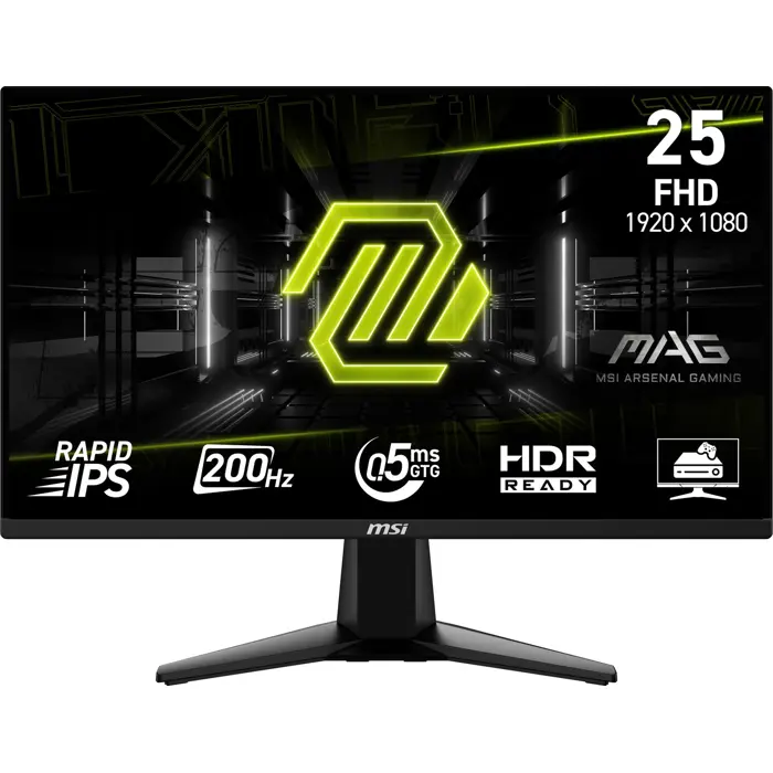 MSI MAG 255F E20 computer monitor 62.2 cm (24.5") 1920 x 1080 pixels Full HD LCD Black