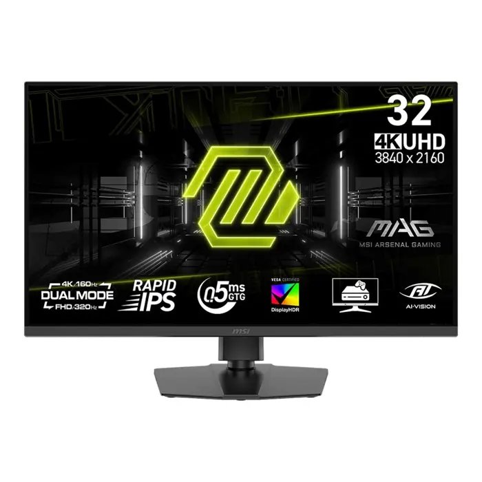 MSI MAG 322URDF E16 computer monitor 80 cm (31.5") 3840 x 2160 pixels 4K Ultra HD Black
