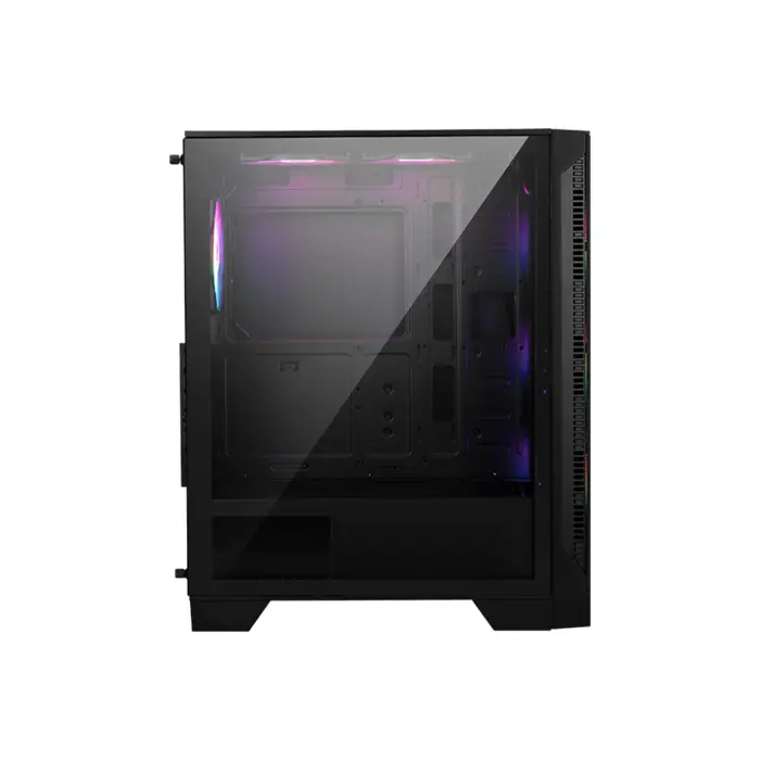 MSI MAG FORGE 120A AIRFLOW computer case Midi Tower Black, Transparent
