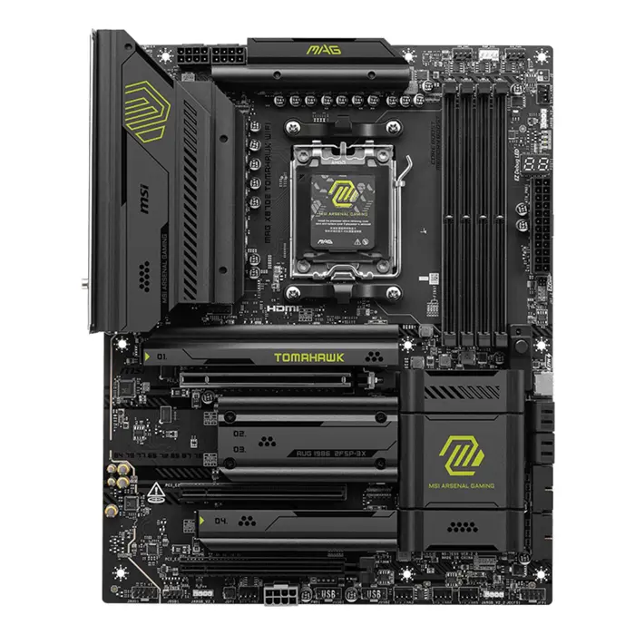 MSI MAG X870E TOMAHAWK WIFI motherboard AMD X870E Socket AM5 ATX