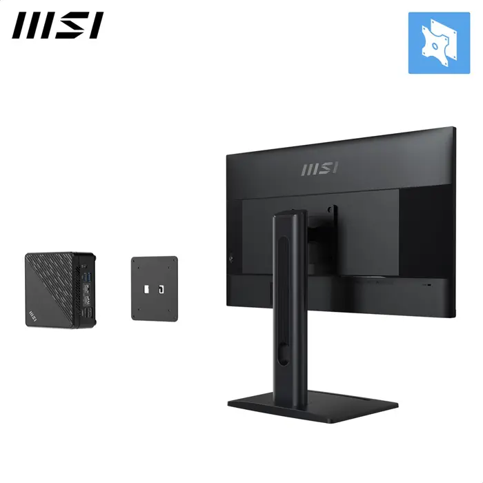 MSI Pro MP275QPG 27 Inch Monitor, QHD (2560 x 1440), 100Hz, IPS, 1ms, 2x HDMI 2.0b, 1x DP 1.2a output, Built-in Speakers, Anti-Glare, Anti-Flicker, Less Blue light, TÜV Certified, VESA, Kensington, 4-