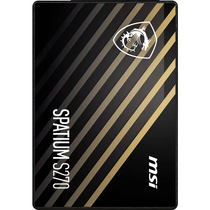 MSI SPATIUM S270 SATA 2.5 480GB internal solid state drive 2.5" Serial ATA III 3D NAND