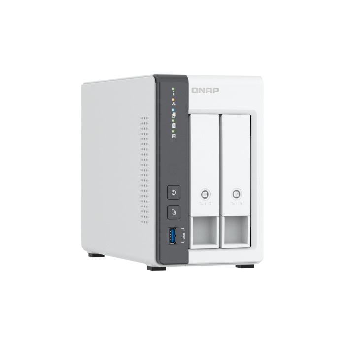 NAS server for 2 disks, 4GB ram, 2.5Gb network