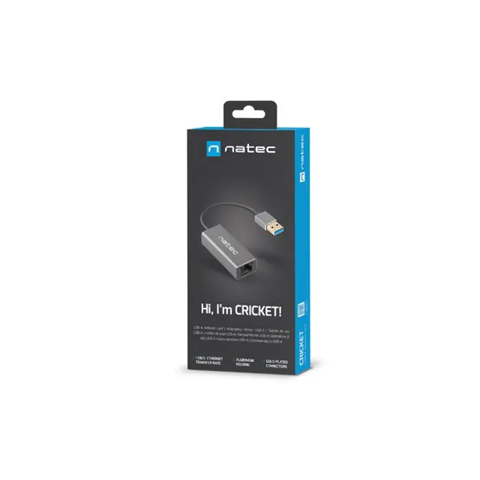 NATEC NETWORK CARD CRICKET USB 3.0 1X RJ45