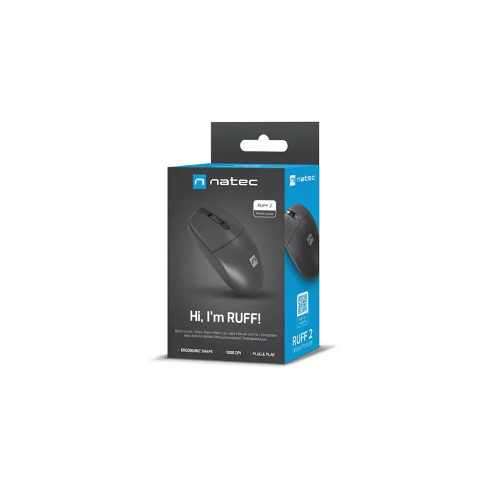 NATEC NMY-1987 mouse USB Type-A Optical