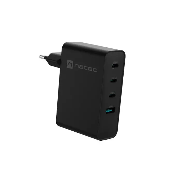NATEC NUC-2234 mobile device charger Laptop, Smartphone Black AC Fast charging Indoor
