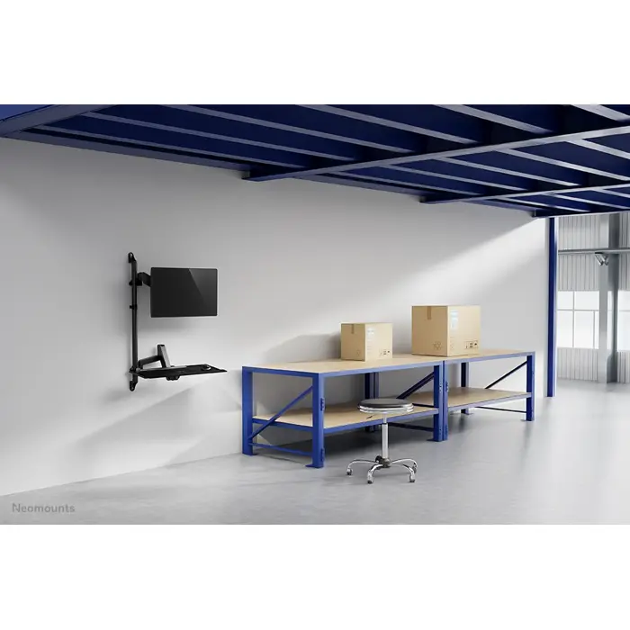 Neomounts 17"-32" 1TFT Workplace wandmontiert    schw. Max.9