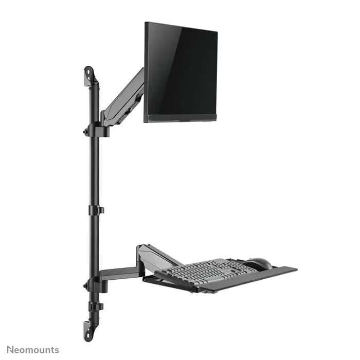Neomounts 17"-32" 1TFT Workplace wandmontiert    schw. Max.9