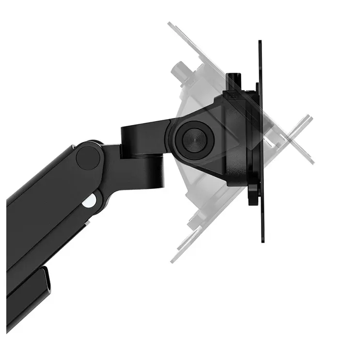 Neomounts TIS 17"-35" 1TFT 2Gelenke black Max.9KG Gasfeder