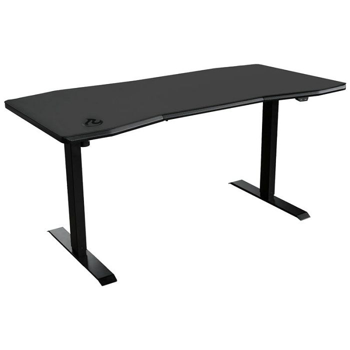 Nitro Concepts Gaming Stol D16E Karbon crni 1600x800 -električno podesiv po visini NC-GP-DK-008