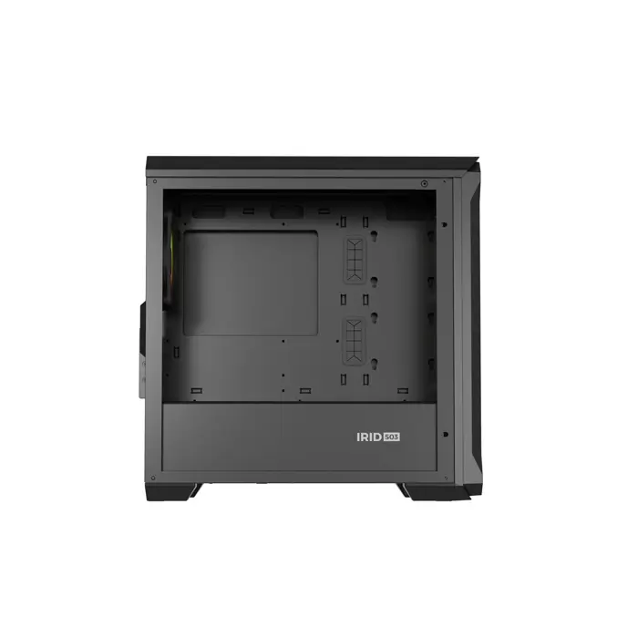 Kućište NATEC Genesis Irid 503 ARGB NPC-1559 (Micro ATX. Mini ITX; kolor czarny)