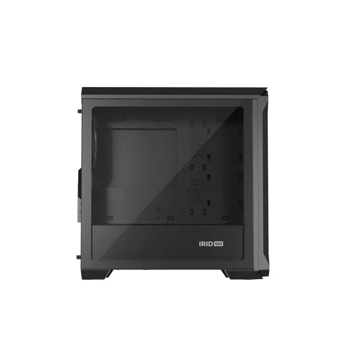 Kućište NATEC Genesis Irid 503 ARGB NPC-1559 (Micro ATX. Mini ITX; kolor czarny)