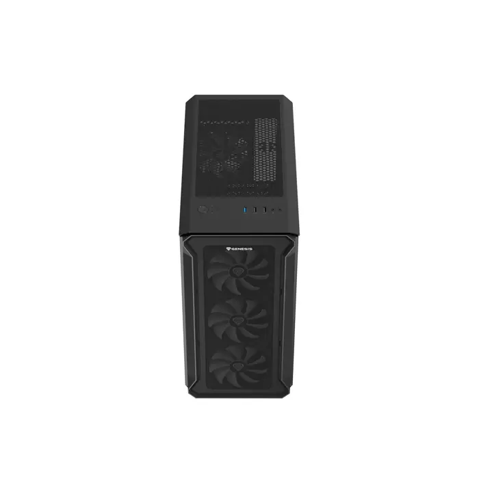 Kućište NATEC Genesis Irid 503 ARGB NPC-1559 (Micro ATX. Mini ITX; kolor czarny)