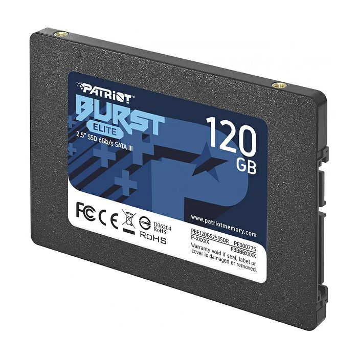 Patriot SSD Burst Elite R450/W320, 120GB, 7mm,2.5"