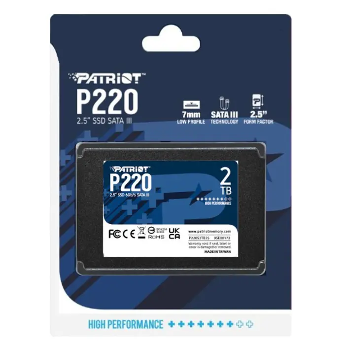 Patriot Memory P220 2TB 2.5" Serial ATA III