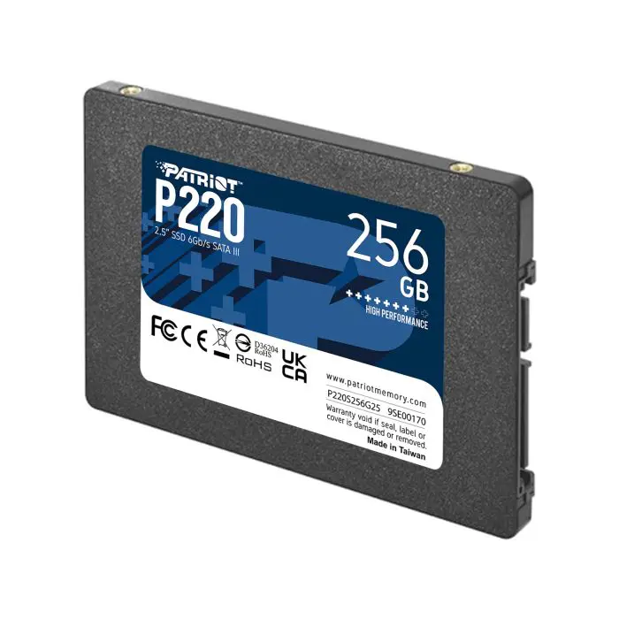 Patriot P220 256GB SSD SATA 3 2.5"