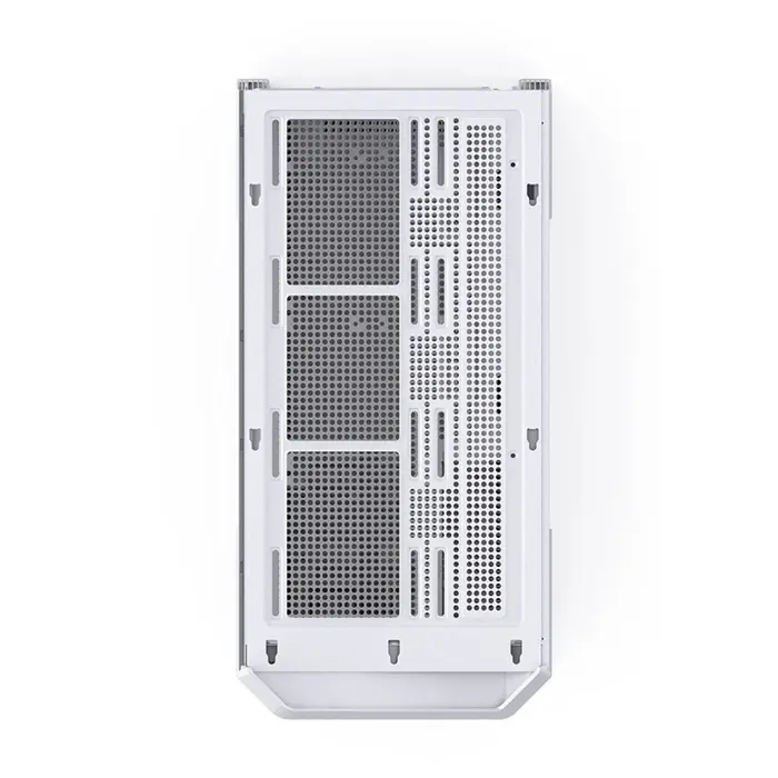 PC Case Jonsbo D400, ATX, Tempered Glass - White
