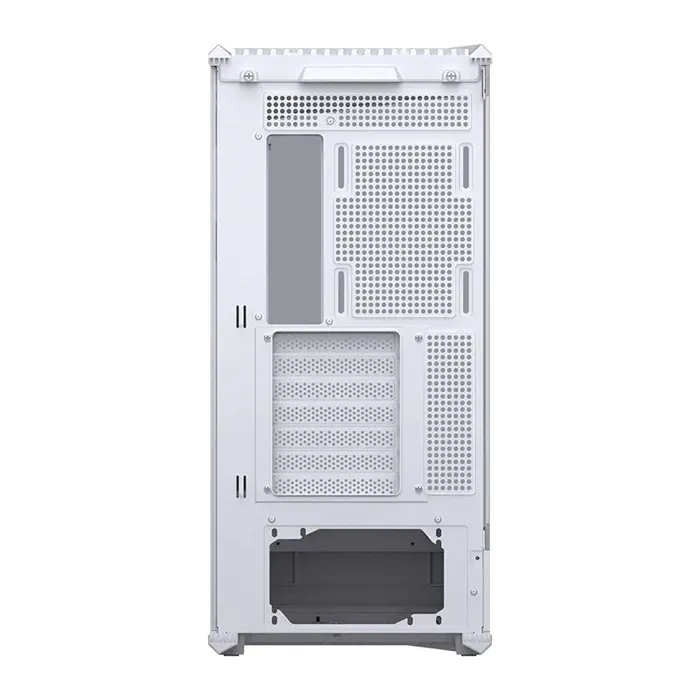 PC Case Jonsbo D400, ATX, Tempered Glass - White